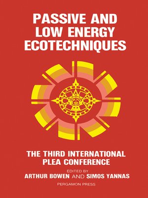 cover image of Passive and Low Energy Ecotechniques
